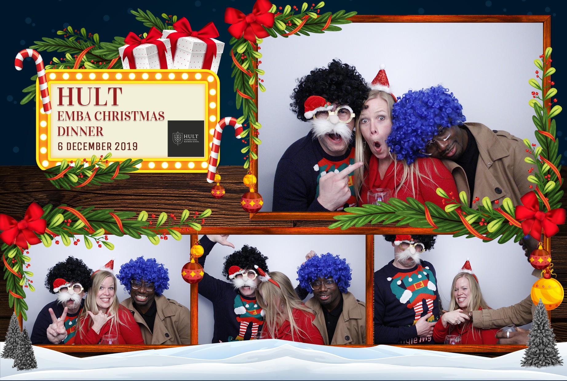 Hult EMBA Year 1 Christmas Dinner | View more photos from the event at gallery.myphotoboothexperience.co.uk/u/MyPhotoBoothExperienceLtd/Hult-EMBA-Year-1-Christmas-Dinner